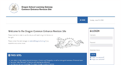 Desktop Screenshot of dragonlearning.dragonschool.org